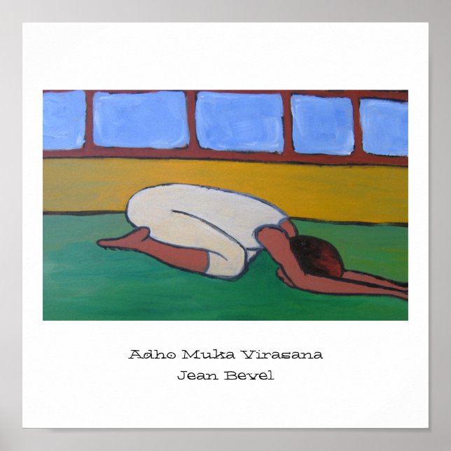 Adho Muka Virasana Poster (Vorne)