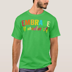 ADHS Autismus ASD Embrace Neurodivergenz Premium T-Shirt