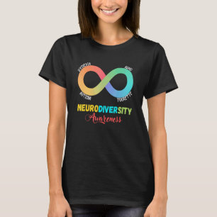 ADHS Autismus Legasthenie Tourette Neurodiversität T-Shirt