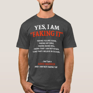 ADHS Awareness ich tue es in dieser Familie wir Fi T-Shirt