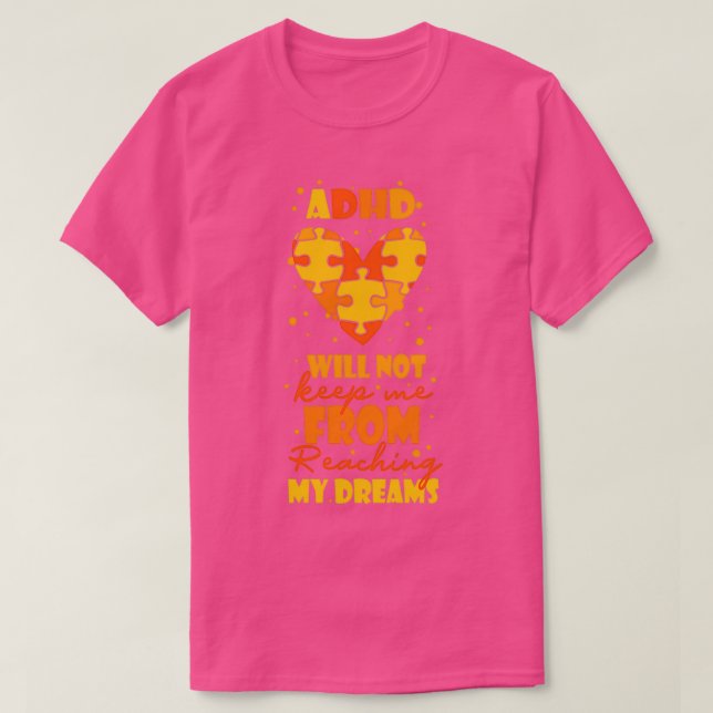 ADHS-Bewusstsein 35 T-Shirt (Design vorne)