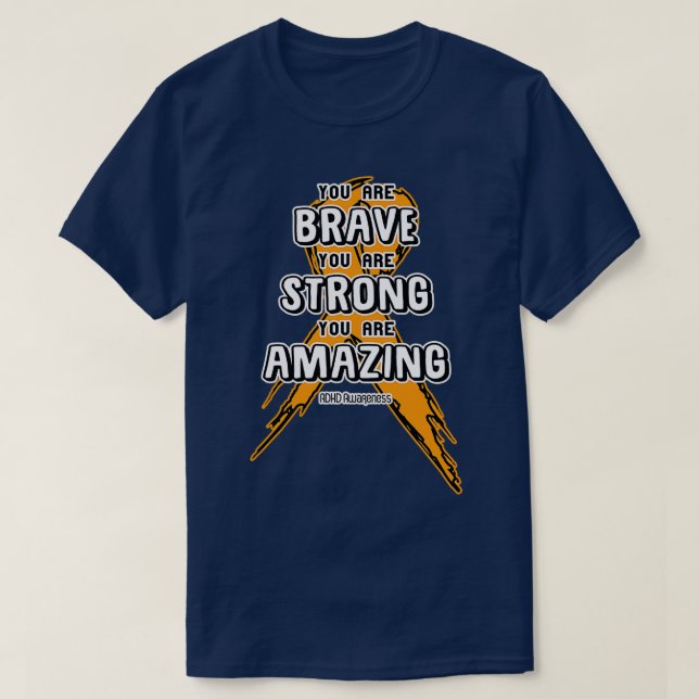 ADHS-Bewusstseinsbildung 6 T-Shirt (Design vorne)