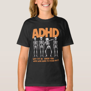 ADHS Dabbing Skelett T-Shirt