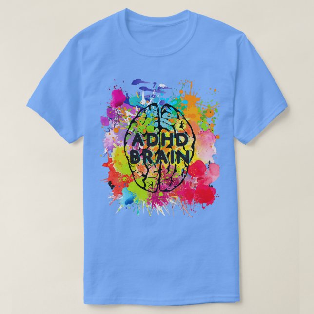 ADHS-Gehirn 3 T-Shirt (Design vorne)