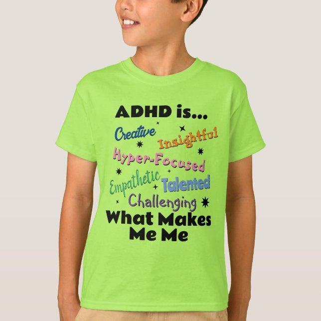 ADHS ist... Boys T - Shirt (Vorderseite)