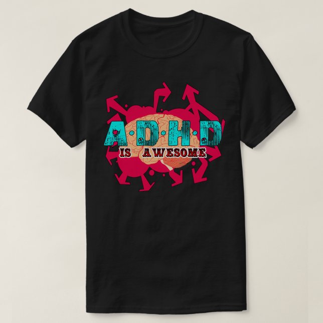 ADHS ist Phantastisch 58 T-Shirt (Design vorne)