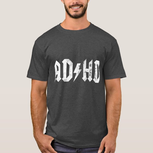 ADHS retro T-Shirt (Vorderseite)