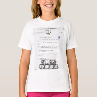 ADHS-Sensibilisierungskampagne T-Shirt