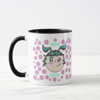 ADHS-Tasse mit "ADHS Süß"-Design Tasse