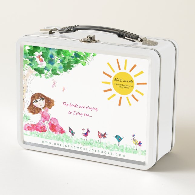 ADHS UND ICH Kinderbuch Lunchbox (Vorderseite)