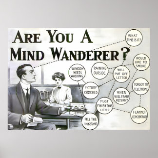 ADHS-Werbeplakat | Vintage-Anzeige | Poster