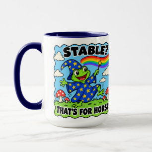 ADHS-Zauberfrosch Lustige Sarkastische Kaffeetasse