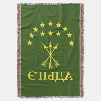 Adiga Flag Design for Circassian Cherkess - Adiga Decke