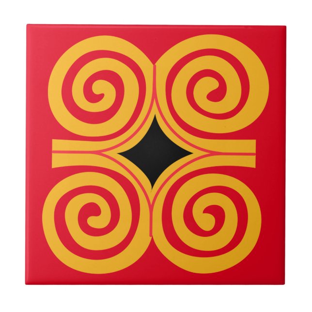 Adinka Fliese (Vorderseite)