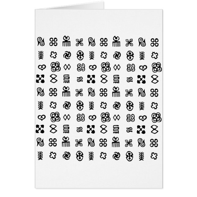 Adinkra African Symbols (Vorne)