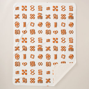 Adinkra African Symbols Classic Round Sticker Sher Sherpadecke
