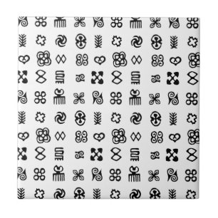 Adinkra African Symbols Fliese