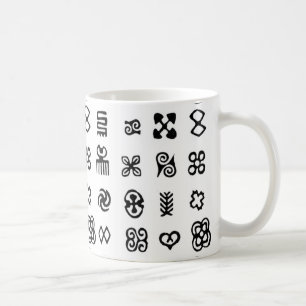Adinkra African Symbols Kaffeetasse