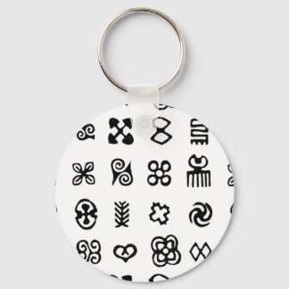 Adinkra African Symbols Schlüsselanhänger