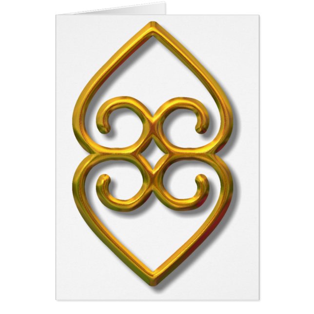Adinkra-Erden-Gold (Vorne)