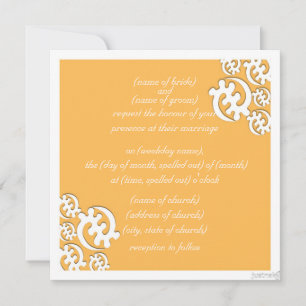 Adinkra gye nyame (außer für Gott) Bienenwachs Einladung