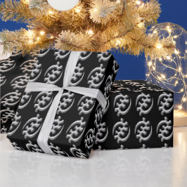 Adinkra Musterpapier Geschenkpapier