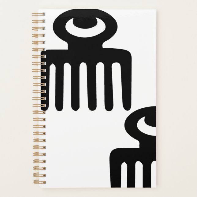 Adinkra Notebook 2 Planer (Vorderseite)