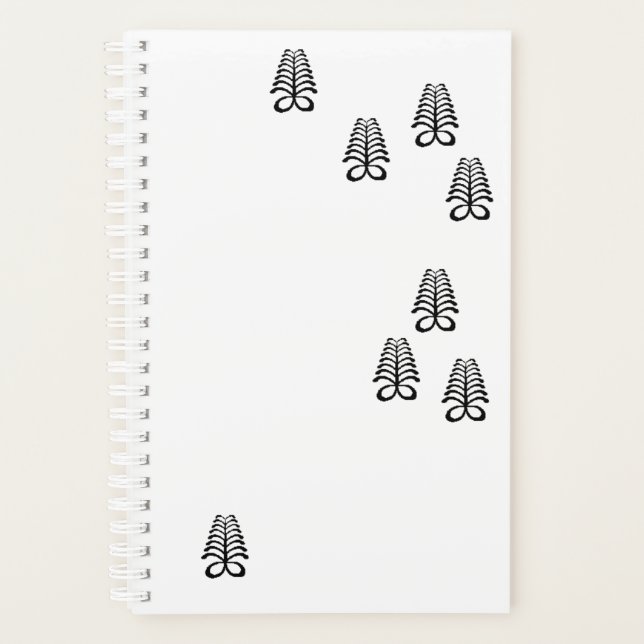 Adinkra Notizbuch 3 Planer (Vorderseite)