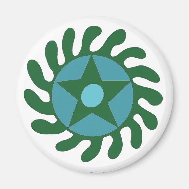 Adinkra Sesa Wo Suban - Neubeginn Magnet (Vorne)