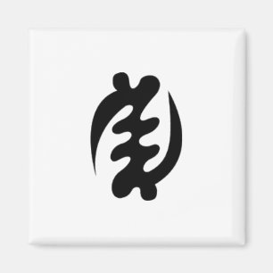 Adinkra-Symbol - außer Gott Magnet