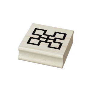 Adinkra-Symbol (Exzellenz) Briefmarke aus Gummi Gummistempel
