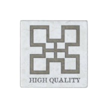 Adinkra Symbol - Hochwertiges Stone Magnet
