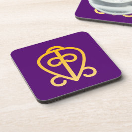 Adinkra Symbol (Liebe) Untersetzer