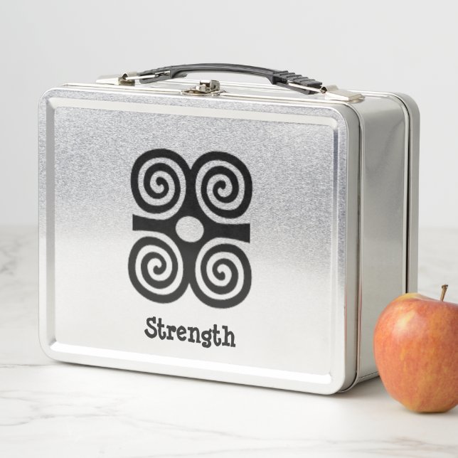 Adinkra Symbol Lunchbox (Beispiel)