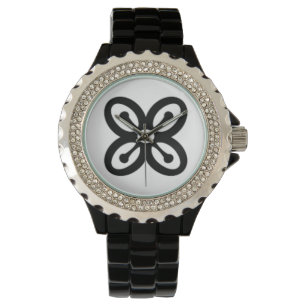 Adinkra (Überfluss) Armbanduhr