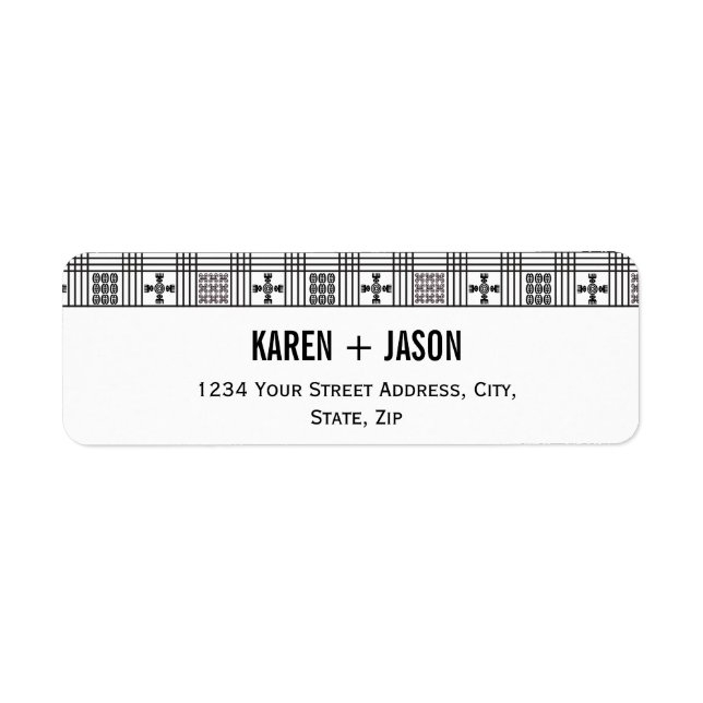 Adinkra Westafrikanische Textilien (Vorne)