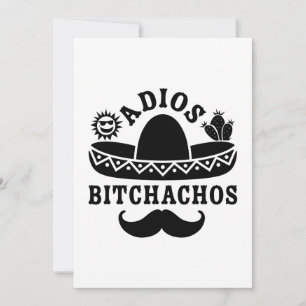 Adios Beaches Funny Zitat Feiertagskarte