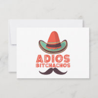 Adios Bitchachos Sombrero Retro Cinco De Mayo