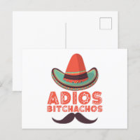 Adios Bitchachos Sombrero Retro Cinco De Mayo