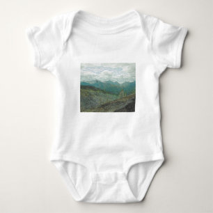 Adirondack Berggipfel Panorama Baby Strampler