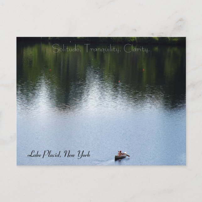 Adirondack Bergpostkarten Postkarte (Vorderseite)