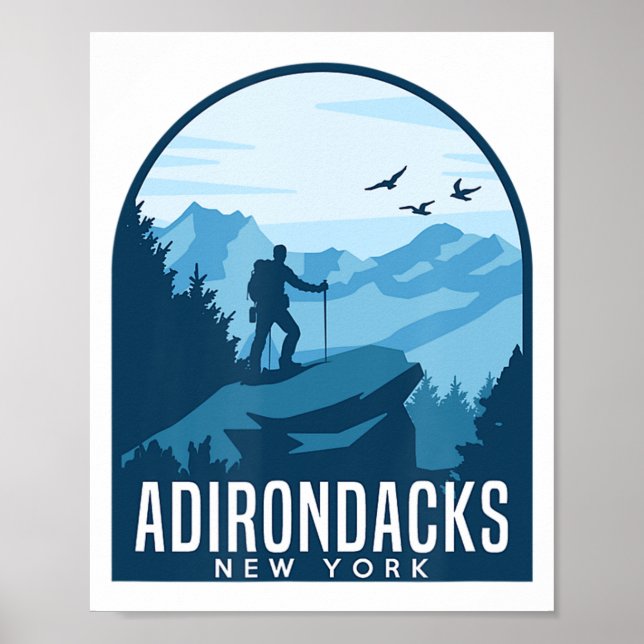 Adirondack Bergsee-Zauber im Val Piora Poster (Vorne)