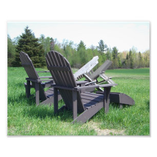 Adirondack Chairs Fotodruck
