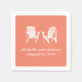 Adirondack Chairs | Hochzeit Serviette