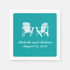 Adirondack Chairs | Hochzeit Serviette