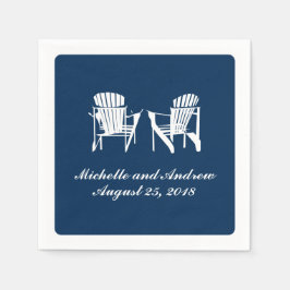 Adirondack Chairs | Hochzeit Serviette