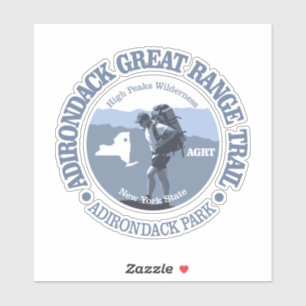 Adirondack Great Range Trail (BG) Aufkleber
