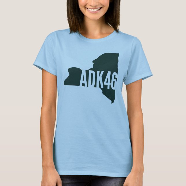 Adirondack-Hochspitzen-Liste Frauen-T - Shirt (Vorderseite)