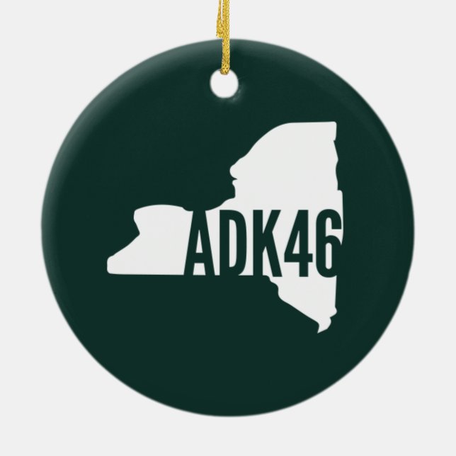 Adirondack hohe Spitzen-Verzierung Keramikornament (Hinten)