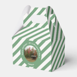 Adirondack Lean to im Herbst Artikel der Geburtsta Geschenkschachtel